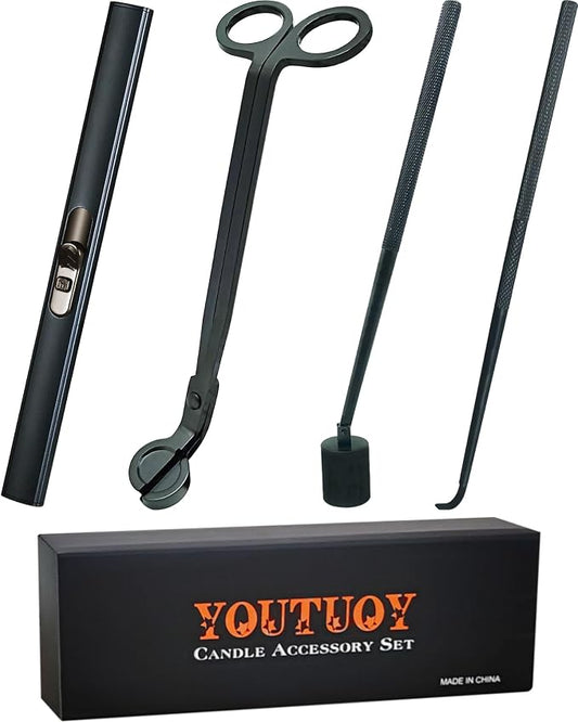 4 in1 Candle Accessory Set by YOUTUOY