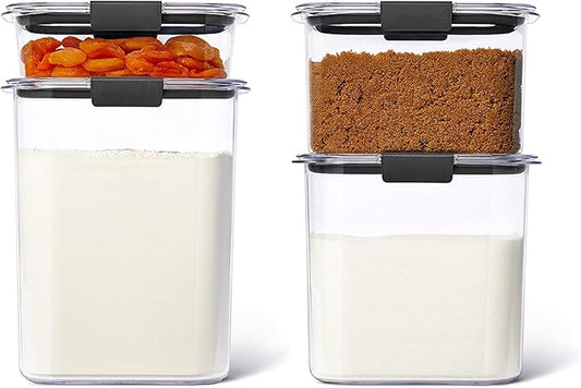 Rubbermaid Brilliance Pantry Food Storage Containers by Rubbermaid