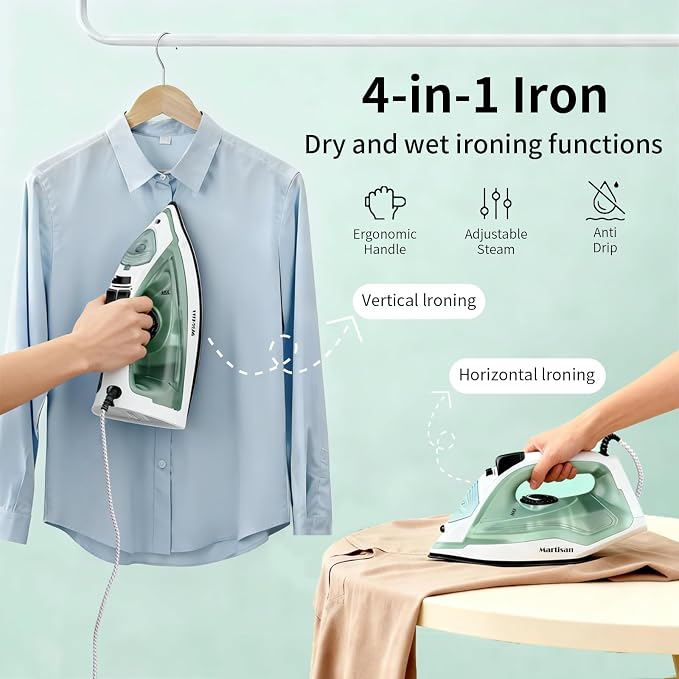 Martisan 2000W Powerful Steamer, Steam Iron - Image 5