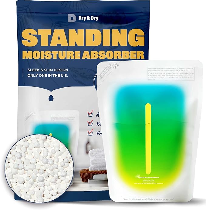 Dry & Dry 6 Pack Standing Moisture Absorbers to Control Excess Moisture in by DryDry
