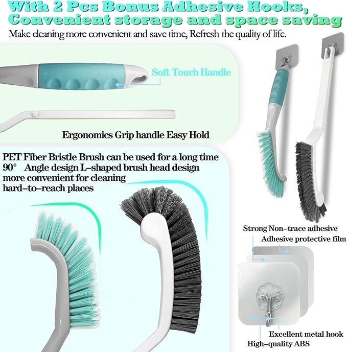 2Pcs Cleaning Brushes - Image 6