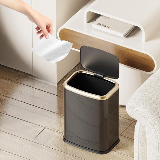 2.1 Gallon Bathroom Trash Can - Image 2