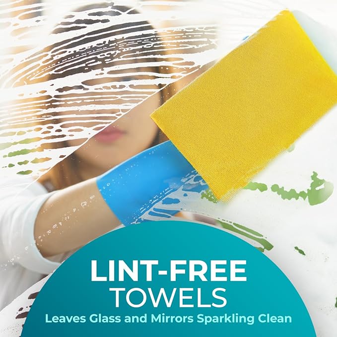 200 Pack Microfiber Cleaning Cloth Roll - Image 6