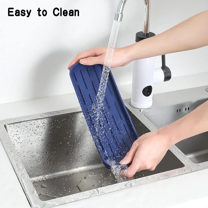 Silicone Kitchen Sink Organizer Tray - Image 7