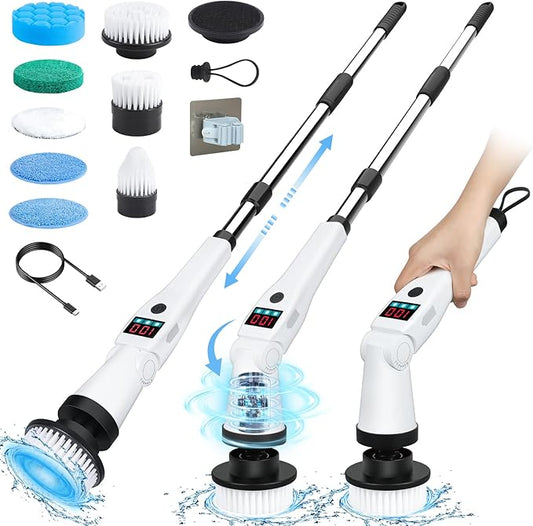 Electric Spin Scrubber, Shower Scrubber by HdyfixBringYouPureSpace