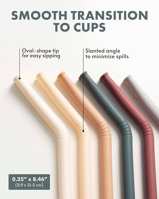 Nightingale Reusable Silicone Straws - Image 3