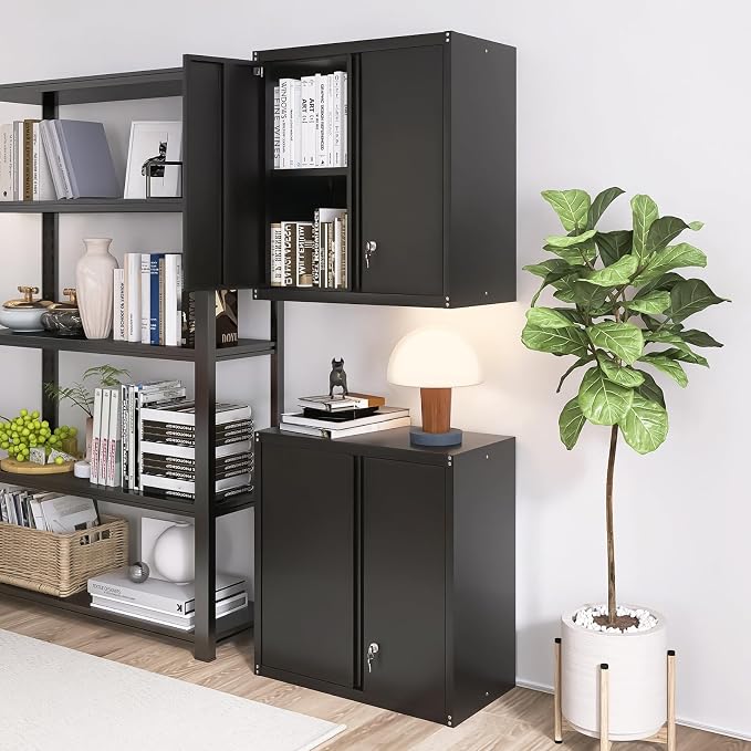 Steel Wall Cabinet, Metal Locking Wall Cabinet, Wall Hanging Metal Cabinet - Image 8