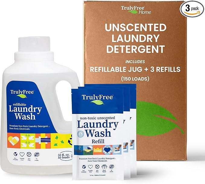 Truly Free Laundry Wash Detergent by TrulyFreeHome