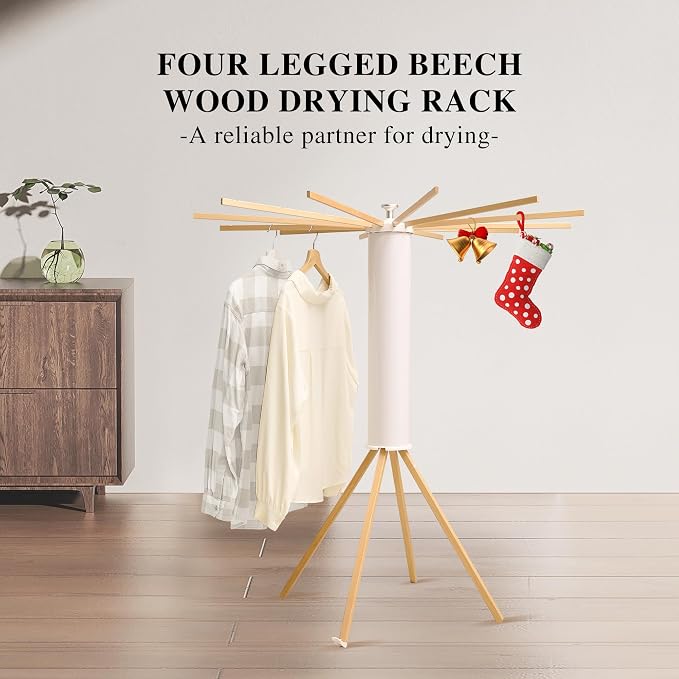 LEQ Drying Rack Portable, Foldable Drying Rack Clothing - Image 2