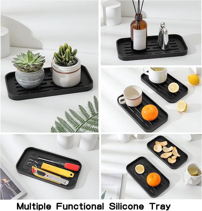 Silicone Kitchen Sink Organizer Tray - Image 5