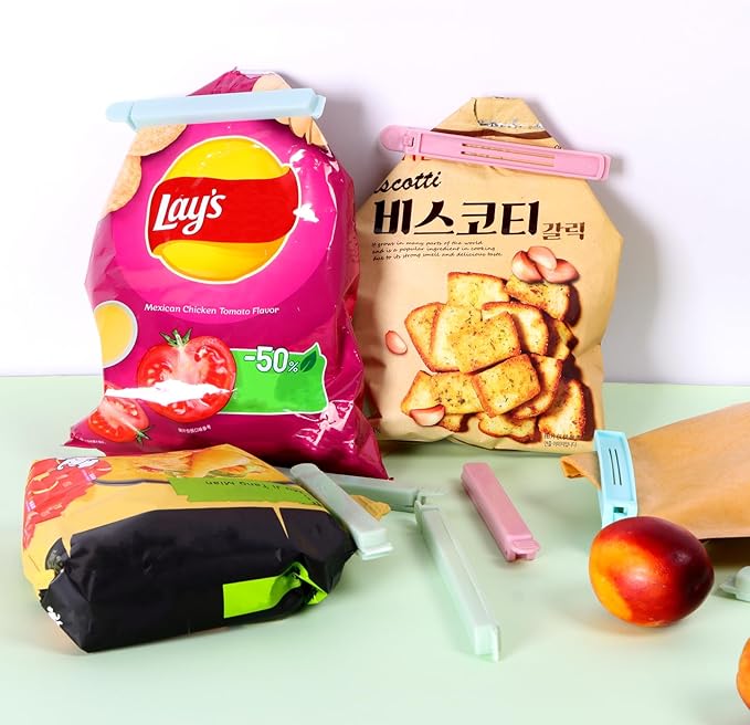 40 PCS Sealing Clip Bag Plastic Bag Chip Clips Large Size Food Bag Clips - Image 6