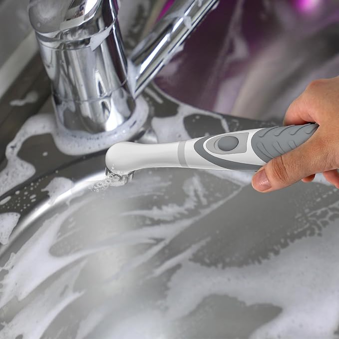 Electric Cleaning Brush with 4 in 1 Multiple Brush Heads, Indoor Household - Image 6