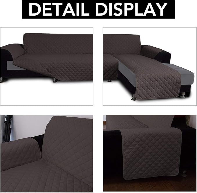 Easy-Going L Shape Sofa Slipcover Sectional Couch Cover - Image 3