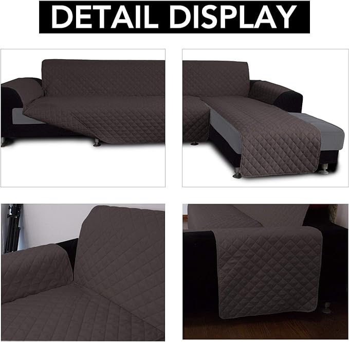 Easy-Going Sofa Slipcover L Shape Sofa Cover Sectional Couch Cover Furniture - Image 3