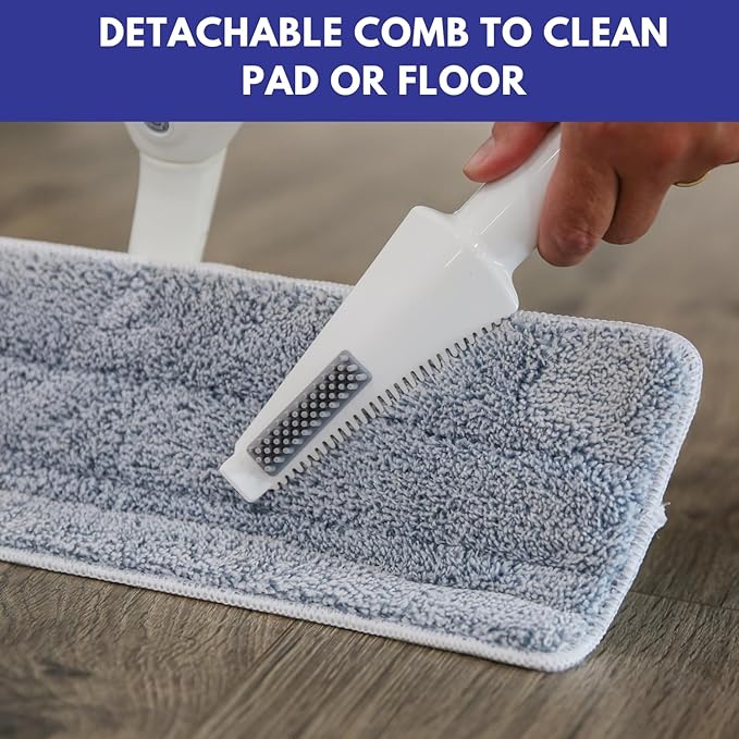 Don Aslett's Spray Mop Plus+ for Floor Cleaning| 360° Rotatable Head | Reusable - Image 9