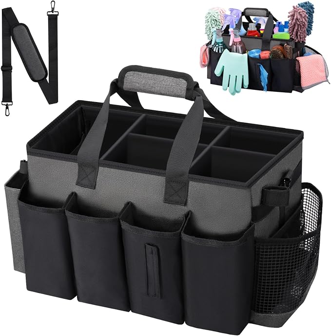 Wearable Large Cleaning Caddy Bag by Wigojoy