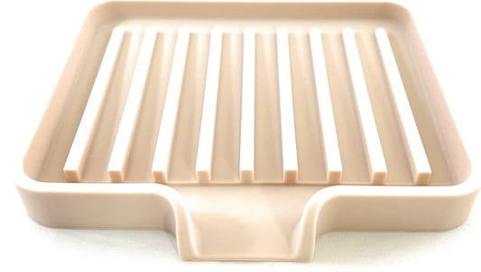 Happitasa Silicone Soap Dish Tray and Sponge Holder by Happitasa