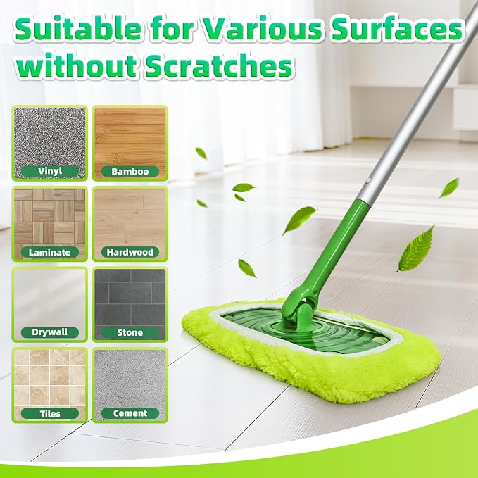 Reusable Mop Pads fit Swiffer Sweeper Mop - Image 5