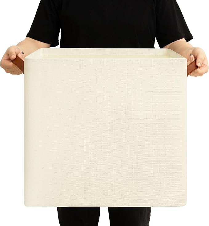 GRANNY SAYS Large Storage Baskets, Closet Storage Bins, Linen Closet organizers - Image 9