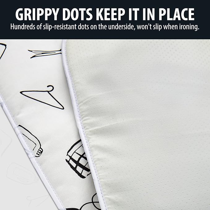 Seiritex Ironing Mat for Table Top, Portable Ironing Pad 39.4 x 18.9 inch Iron - Image 4