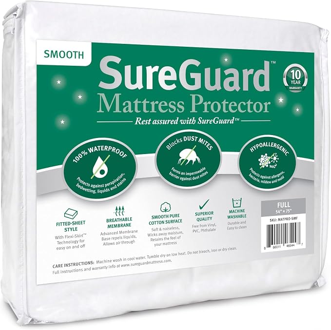 SureGuard Full Size Mattress Protector by SureGuardMattressProtectors