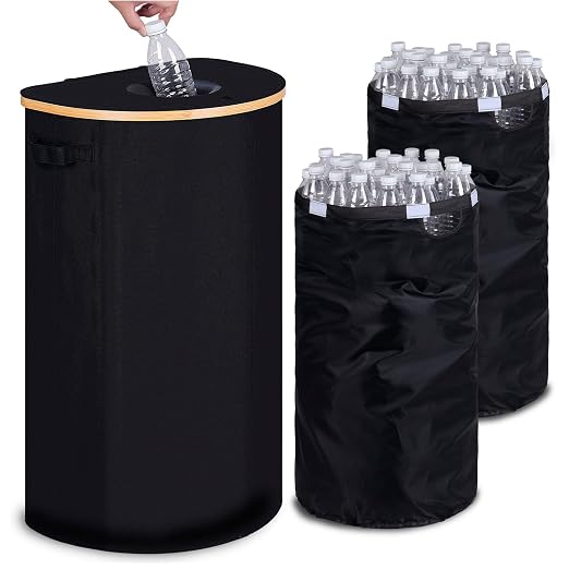 efluky Recycling Bin for Kitchen 100L, 26 Gallon Recycle Bins for Indoor by efluky