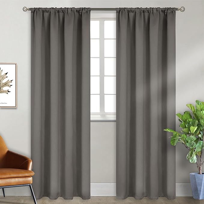 BGment Rod Pocket Blackout Curtains by BGment