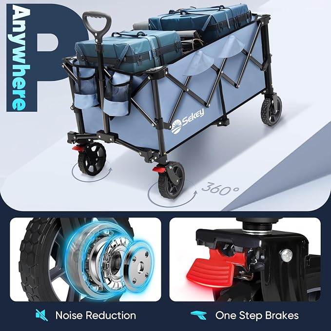 Sekey Collapsible Foldable Wagon - Image 5