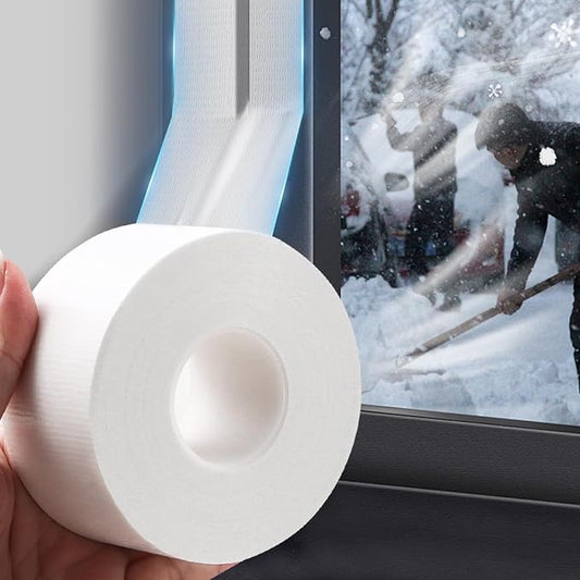Window Weather Sealing Tape 2 Inch x 90 FT Weather Stripping Residue-Free by QoqooiceSnorkelingGear
