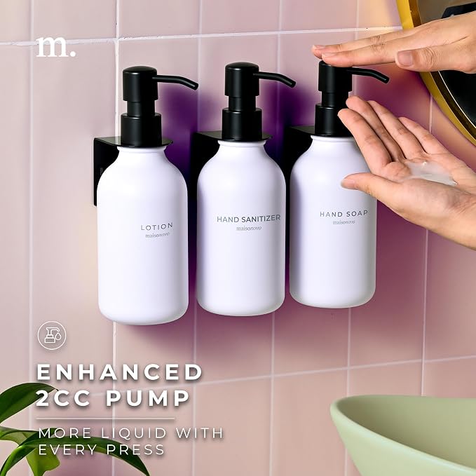 MaisoNovo Shampoo and Conditioner Dispenser - Image 7