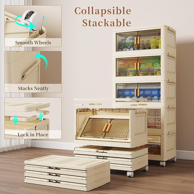 28 Qt Plastic Storage Bins - Image 6