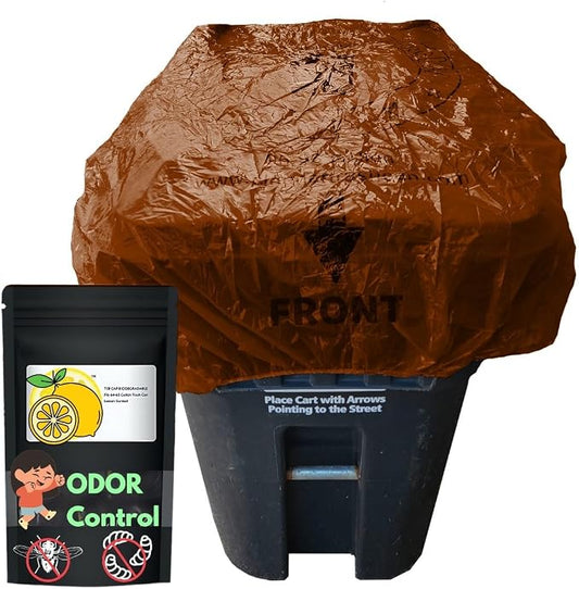 Trash Can Cover Odor Eliminating Bag by TrashSmellBuster