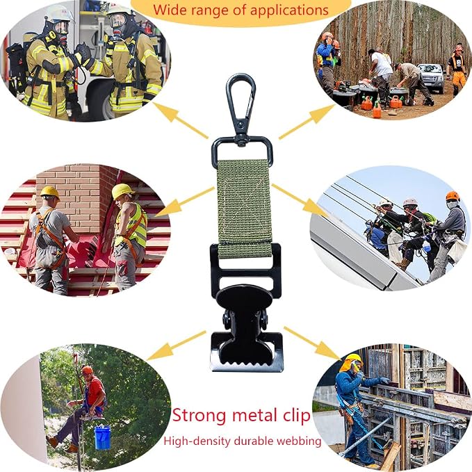 Glove Holder Clip Grabber for Work, Rescue Firefighter Turnout Gear - Image 4