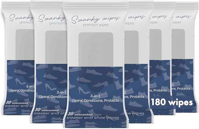 Swanky Shoe Cleaner Wipes by SwankyWipes