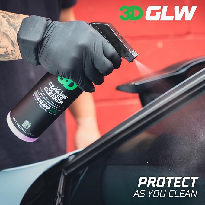 3D SiO2 Ceramic Glass Cleaner, GLW Series | Water & Rain Repellent | - Image 4