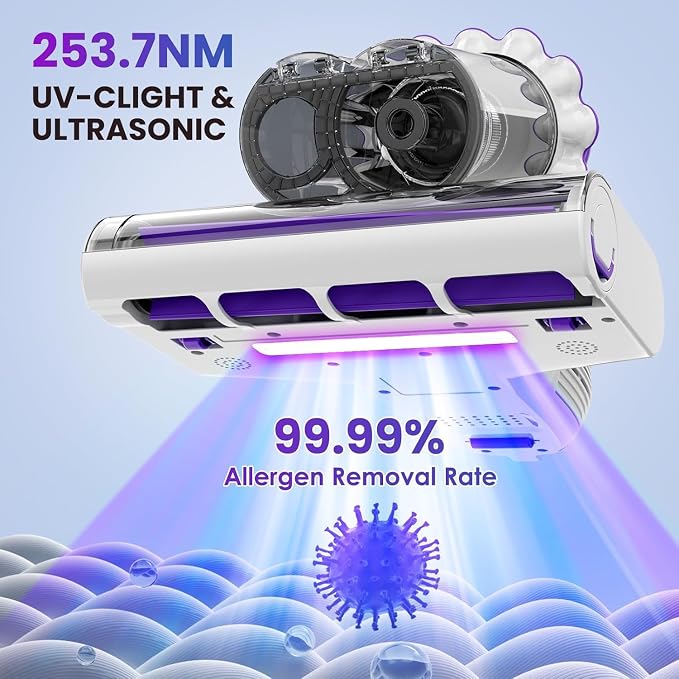Mattress Vacuum Cleaner, 16Kpa Bed Vacuum Cleaner - Image 3