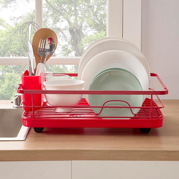 Dish Drying Rack 3 Piece Dish Drainer - Image 2