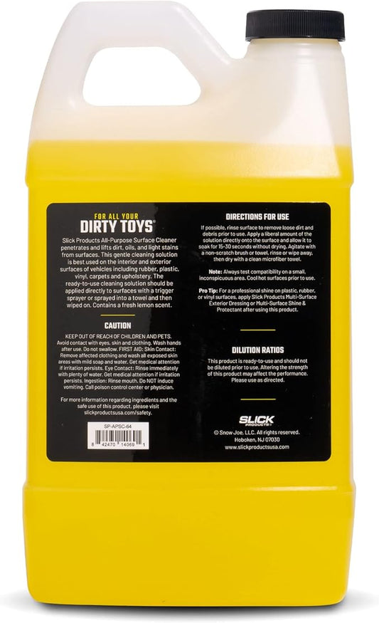Slick Products All-Purpose Surface Cleaner – Vehicle Interior & Exterior Spray - Image 2
