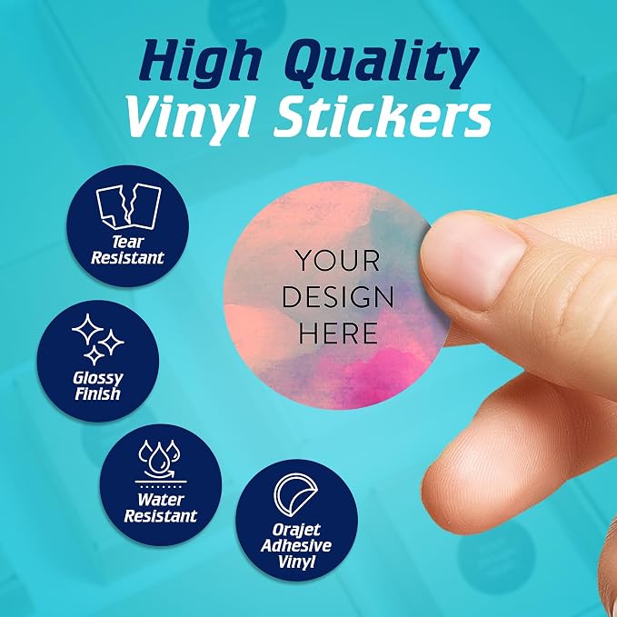 100 Custom Vinyl Stickers - Image 3