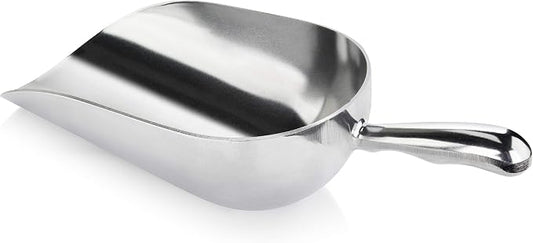 New Star Foodservice 34608 One-Piece Cast Aluminum Round Bottom Bar Ice Flour by NewStarFoodservice