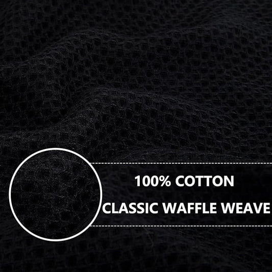 Homaxy 100% Cotton Waffle Weave Kitchen Dish Cloths, Ultra Soft Absorbent Quick - Image 2