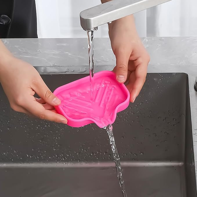 Silicone Bathroom Soap Dishes - Image 8