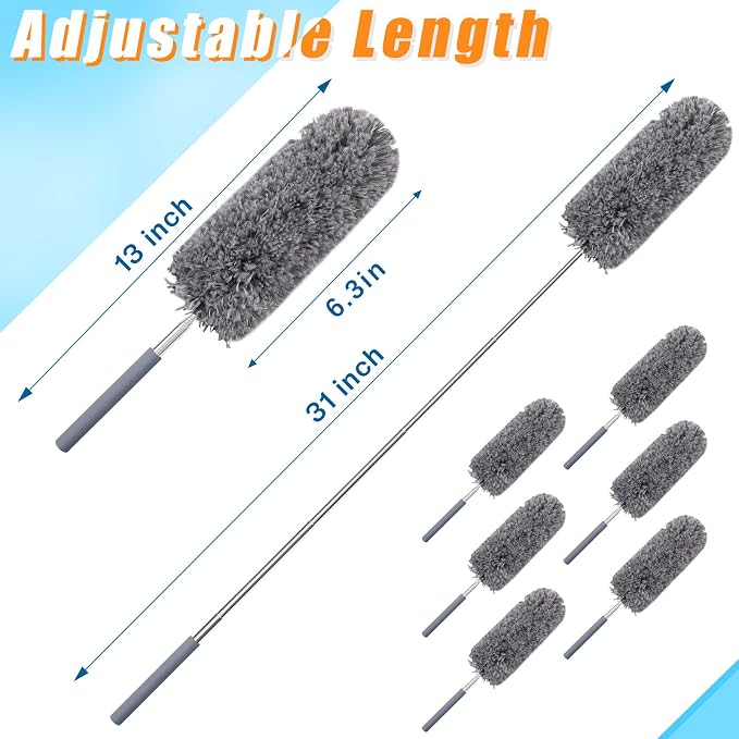 Tanlade 12 Pcs Microfiber Feather Duster - Image 2