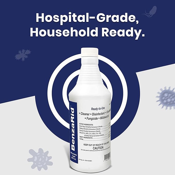 Pro Mold Killer Fungicide Disinfectant including Aspergillus Niger H5N1 Pack | - Image 4