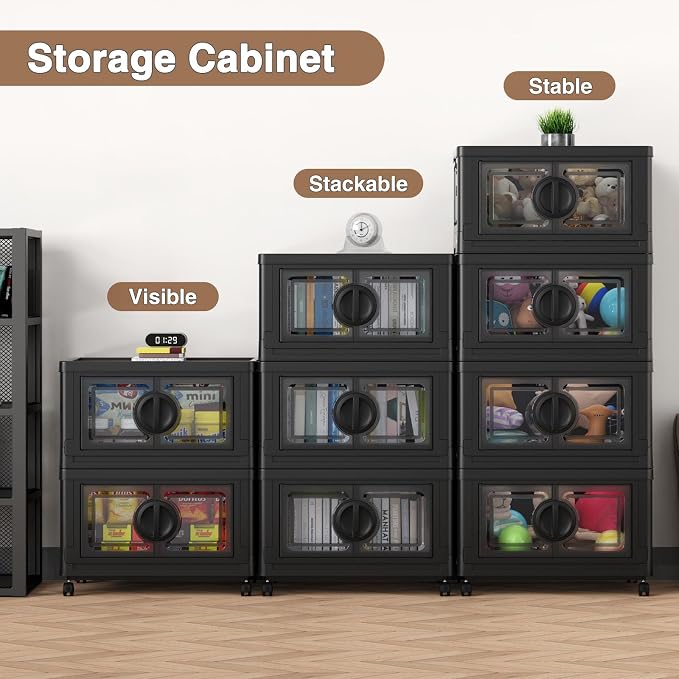 BROVIEW 480Qt Lockable Stackable Storage Bins - Image 9