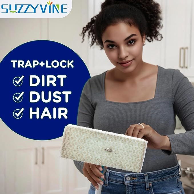 SUZZYVINE Dry Pads Refills 240 Count Dry Mop Refills - Image 4