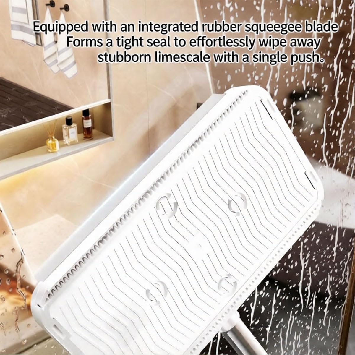 Hands Free Multi Purpose Flat Mop - Lazy Cleaning & Face Towel, Hands Free Flat Mop, Zero Touch Mini Grip Mops, Self-Locking Flats Compatible with Any Cloth, for Walls, Floors, Ceilings (43.31in)