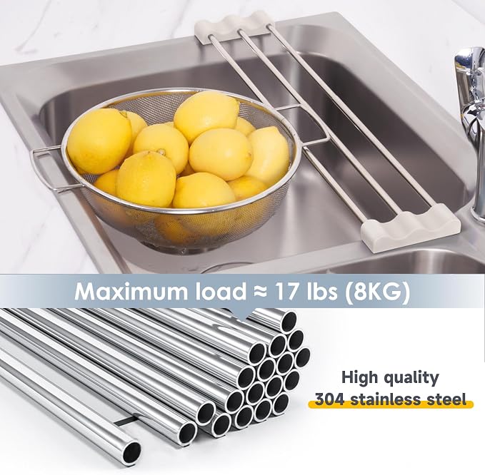 Tomorotec Adjustable Over-The-Sink Kitchen Rack - Image 2