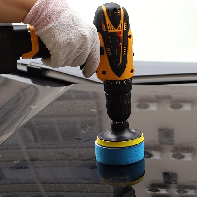 74PCS 3Inch Car Headlight Restoration and Polishing Kit, Sanding Discs - Image 5