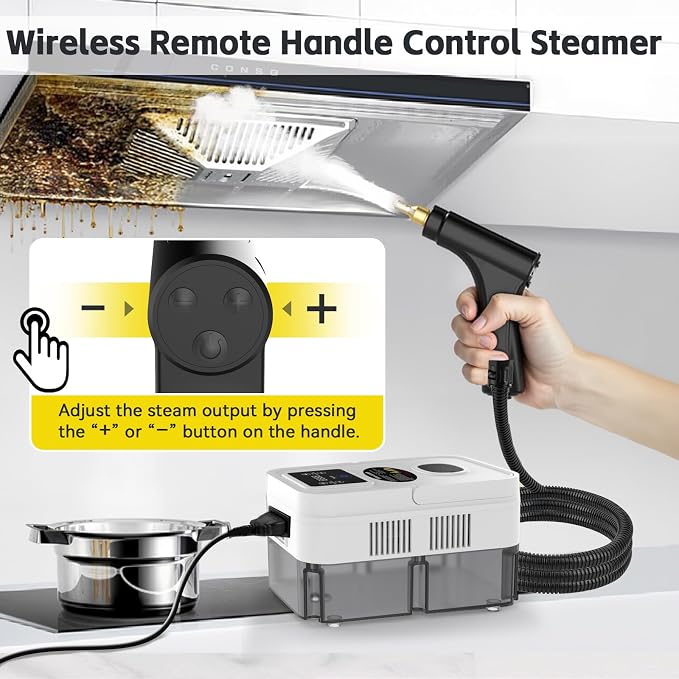 Steam Cleaner, 2500W High Pressure Steam Cleaner - Image 4